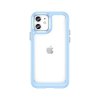 48789 outer space case for iphone 12 hard cover with gel frame blue