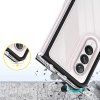 53250 5 akrylovy clear 3v1 obal na samsung galaxy z fold 4 cerny