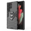 54321 wozinsky ring armor pro samsung galaxy s23 ultra pancerovy kryt magneticky drzak krouzek cerny
