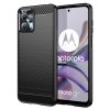 59663 carbon case pro motorola moto g13 flexibilni silikonovy karbonovy kryt cerny