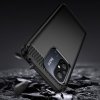 59576 4 karbonove pouzdro pro xiaomi redmi 11a poco c55 redmi 12c flexibilni silikonovy karbonovy kryt cerny