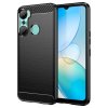 59678 pouzdro carbon case pro flexibilni silikonovy karbonovy kryt infinix hot 12 pro cerny
