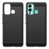 58982 7 pouzdro carbon case pro infinix hot 12 play nfc hot 12 play flexibilni silikonovy karbonovy kryt cerny