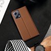 59036 5 pouzdro dux ducis skin x2 pro xiaomi redmi note 12 5g poco x5 5g cover flip wallet stand brown
