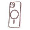 60641 1 color chrome mag case for iphone 14 plus 6 7 quot rose gold