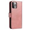 62468 3 penezenka se stojankem pro iphone 15 pro magnet case ruzova
