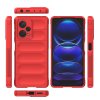 62597 12 pouzdro magic shield pro xiaomi redmi note 12 pro flexibilni pancerovy kryt cerveny