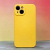 72164 9 silicon case for iphone 15 pro 6 1 quot yellow