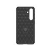68268 15 ohebny carbon kryt na samsung galaxy s24 cerny