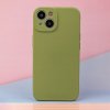 76101 6 silicon case for samsung galaxy a35 5g olive