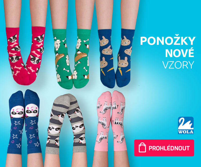 NOVÁ KOLEKCE PONOŽEK WOLA A GATTA - BEWOX.CZ