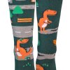 detske puncochace vzorovane dinosaurus zelene chlapecke 1
