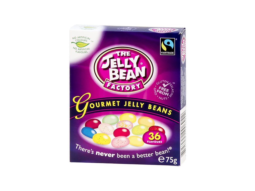 Jelly Bean Gourmet Mix - želé fazolky gourmet mix krabička 75g