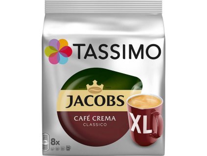 86805 kavove kapsle tassimo jacobs cafe crema classico xl 16ks 132 8g