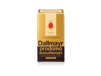 Káva Dallmayr Prodomo Entcoffeiniert - bez kofeinu - 500g zrno