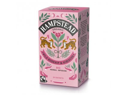 Hampstead Tea London BIO sipkovy caj s ibiskem 20ks 2