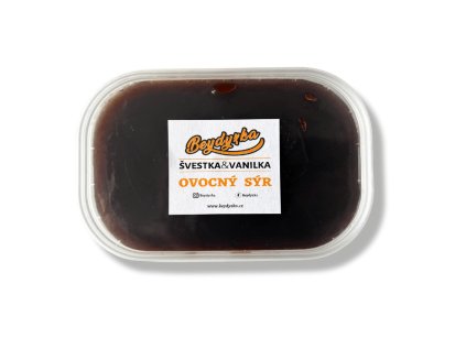 švestka vanilka ovocny syr beydyzka