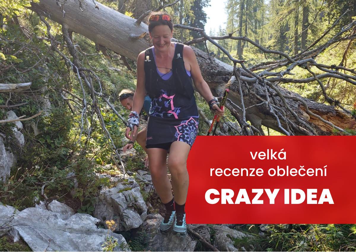 Běžecké a outdoorové oblečení Crazy Idea. Neboj se být trochu Crazy
