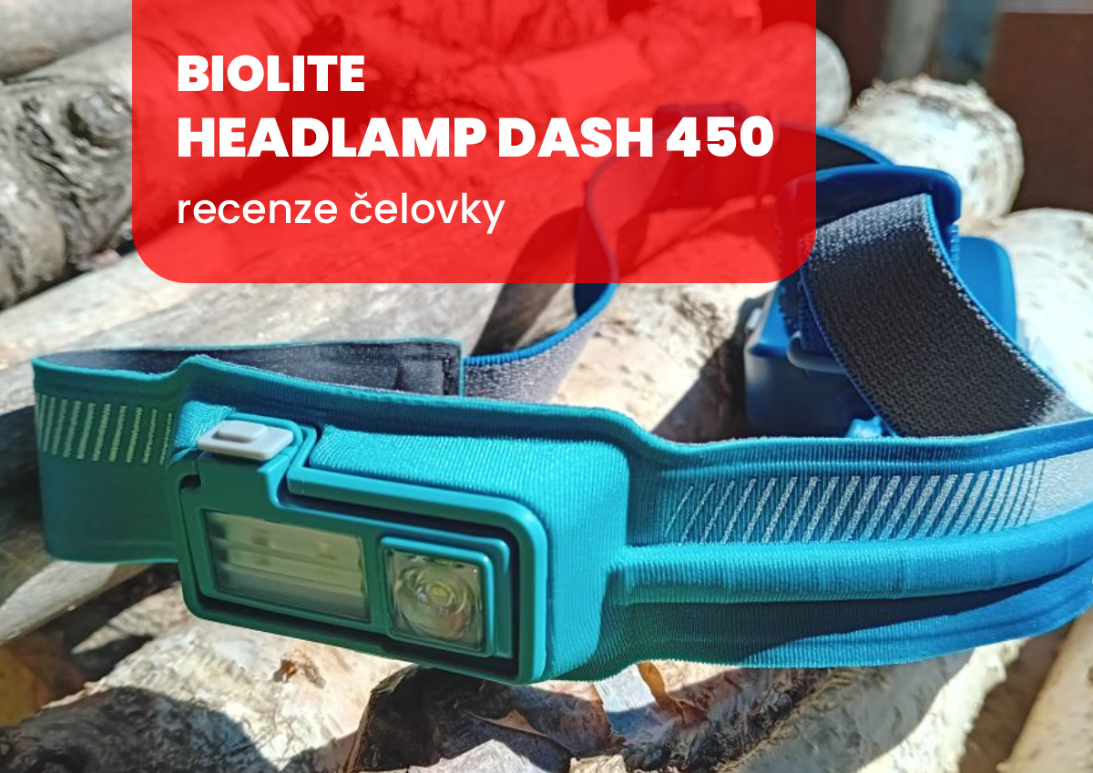 Recenze: Čelovka, která drží a vydrží - to je BioLite HeadLamp Dash 450