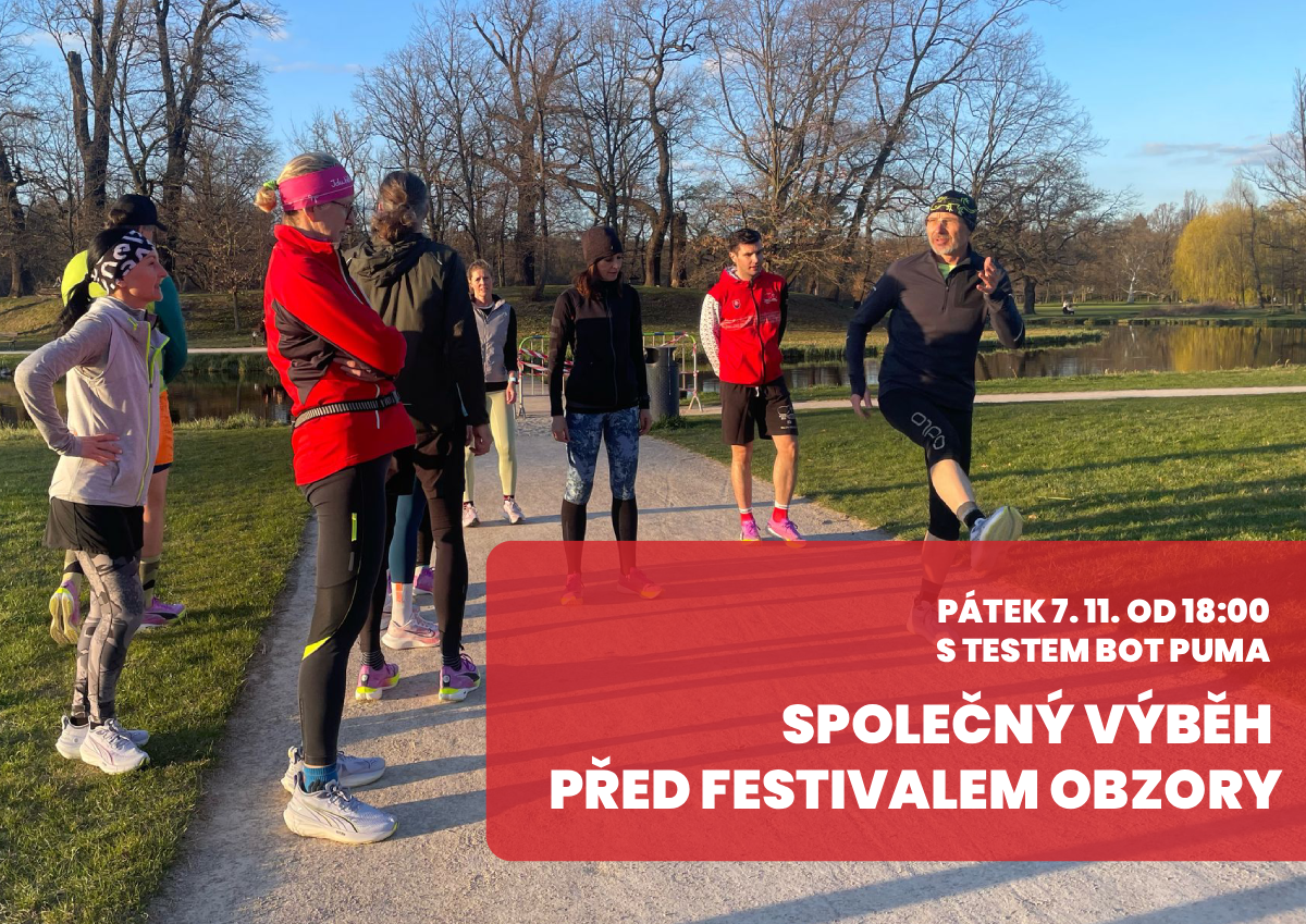 Společný výběh před Festivalem Obzory