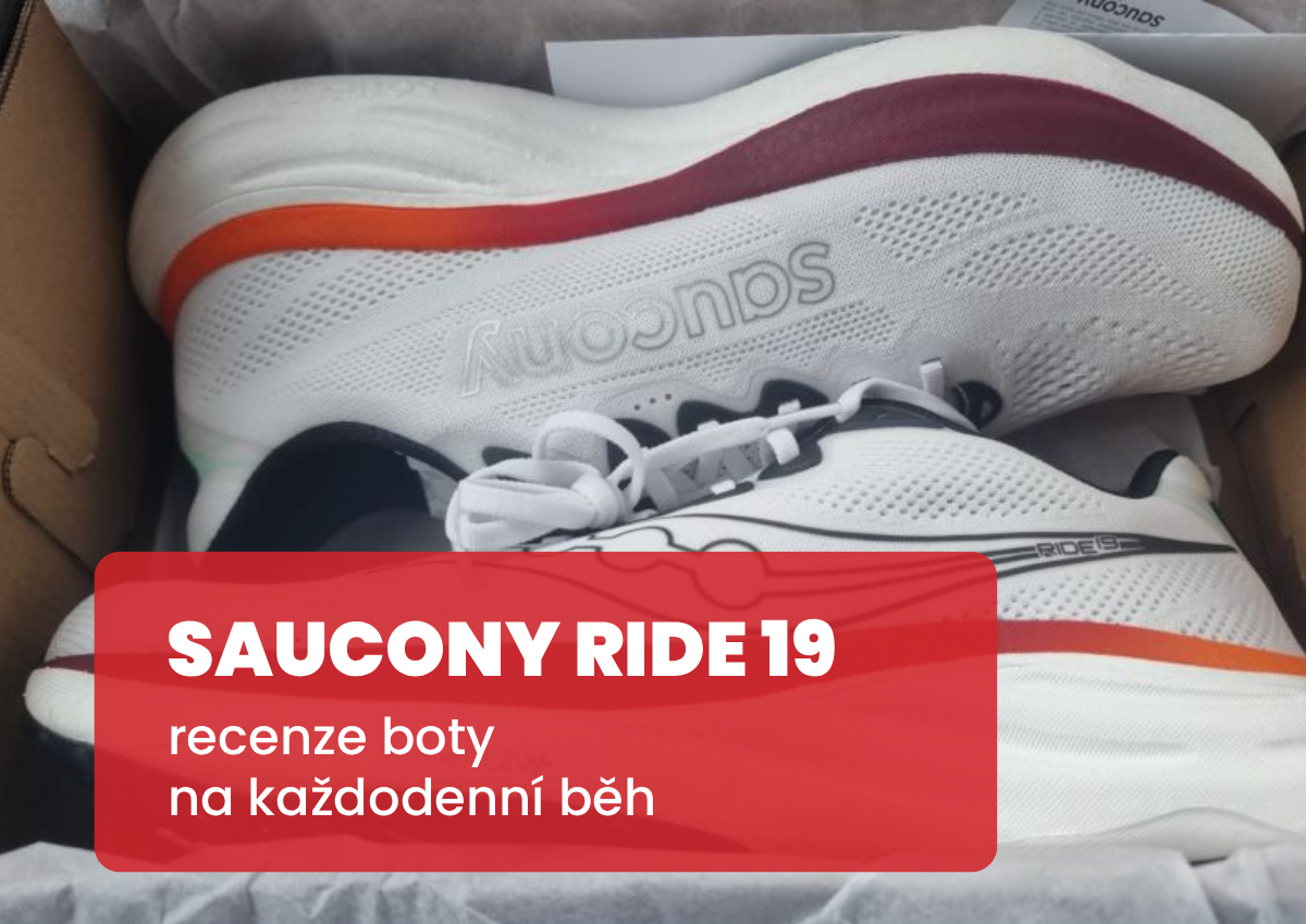 Recenze: Saucony Ride 19 - Pohodlná bota pro každodenní běh