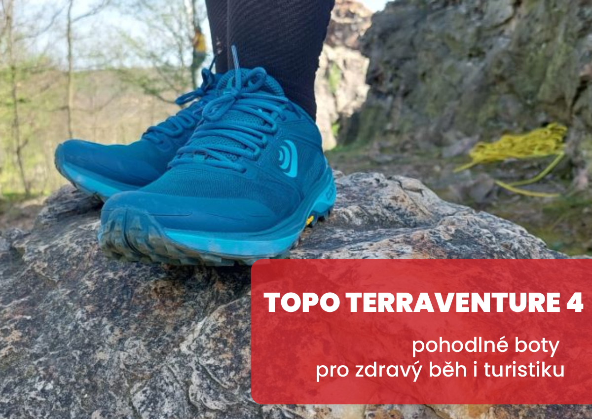 Recenze: Topo Terraventure 4 - pohodlné boty pro zdravý běh i delší výlety