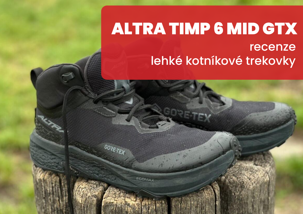 Recenze: Altra Timp 6 Mid GTX – Lehká kotníková trekovka, která mění pohled na horskou obuv