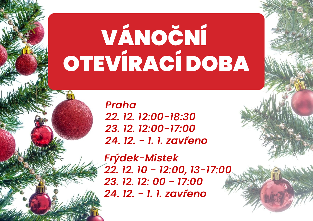 Vánoční otevírací doba