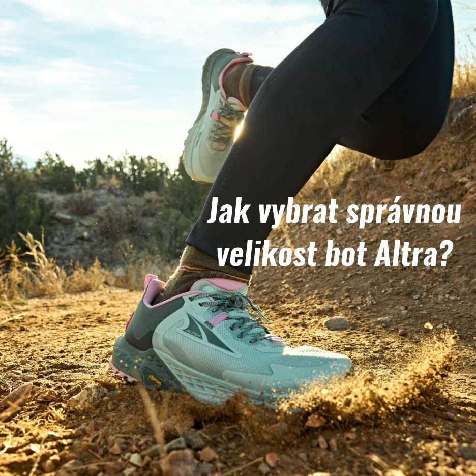 Jak vybrat správnou velikost bot značky Altra?