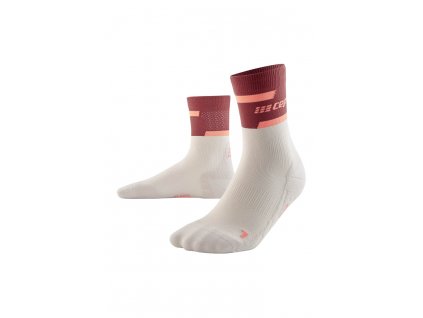 The run socks mid cut v4 red off white WP2CCR WP3CCR front