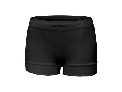 lasting damske merino boxerky maska cerne