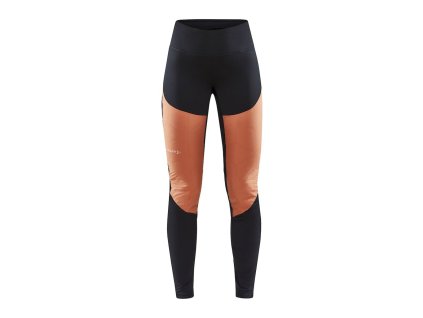 w kalhoty craft adv subz tights 2 cerna s oranzovou 5