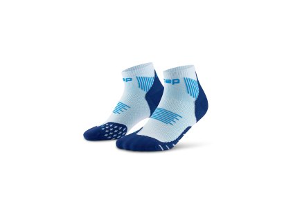Core Run Socks Low Cut 5 0 ice blue WP7AIR WP8AIR front 2 white 4to5