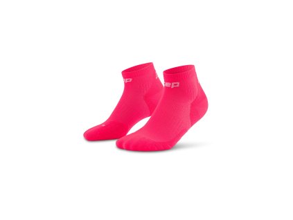 Core Run Socks Low Cut 5 0 pink WP7A4R WP8A4R front 2 white 4to5