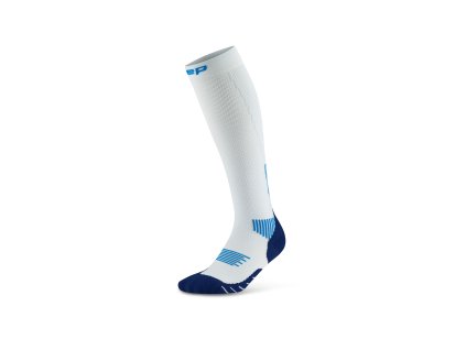 Core Run Socks Tall 5 0 ice blue WP7IR WP80IR front 1 white 4to5