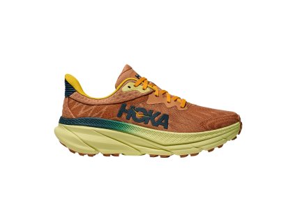 hoka challenger 7 scarpe trail running uomo terra cotta yuzu 1134497 tyz A