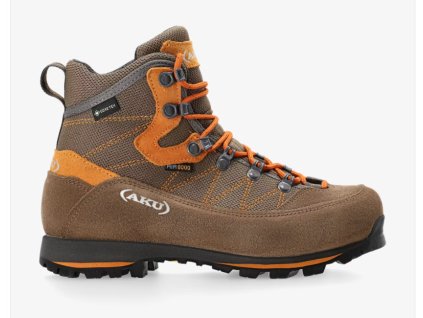 AKU TREKKER LITE III GTX - dámská kožená - hnědá/oranžová