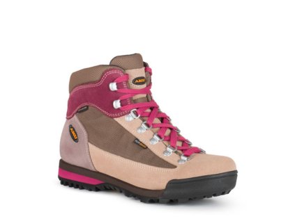 AKU Ultralight Micro GTX - dámská kožená - hnědá/fialová