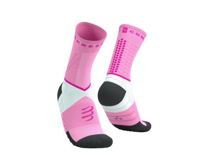ultra trail socks v2 0 begonia neon pink t1