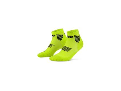 core run socks low cut 5 0 lime black wp7akr wp8akr front 2 transp 4to5