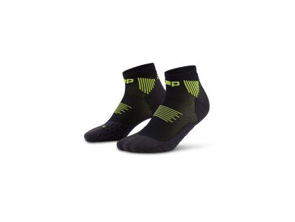 core run socks low cut 5 0 black lime wp7alr wp8alr front 2 white 4to5