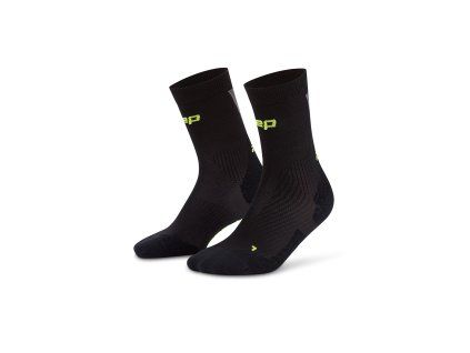 core run ultralight socks mid cut 4 0 black grey wp7cvl wp8cvl front 2 white 4to5