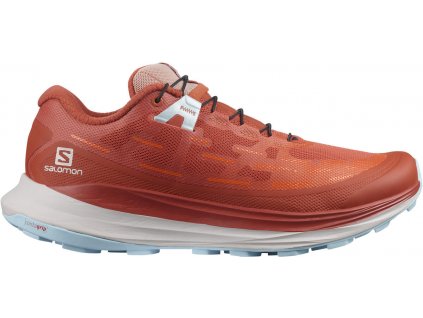 Salomon ULTRA GLIDE - dámská - červená/oranžová