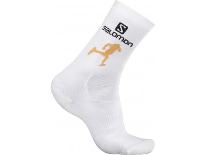 Salomon ponožky Sense support GTS - bílá