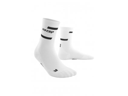 CEP Run Socks Mid Cut white WP2C0R WP3C0R front