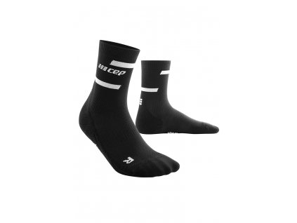 CEP Run Socks Mid Cut black WP2C5R WP3C5R front