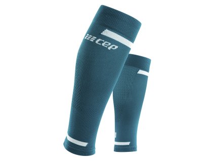 CEP The Run Calf Sleeves petrol WS209R WS309R front