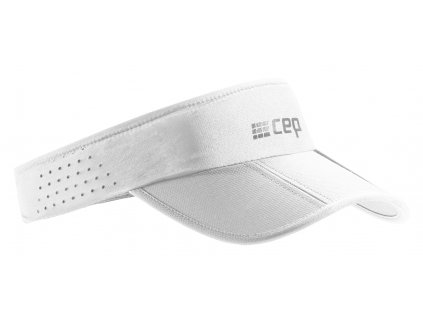 CEP Running Visor white W0MV0V0 front