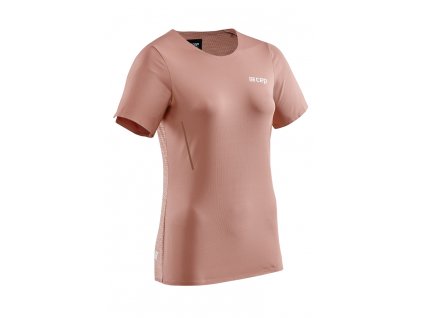 Run Shirt Round Neck SS rose W0A3A5 w front