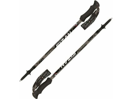 FIZAN Compact Black + barevně laděný šátek